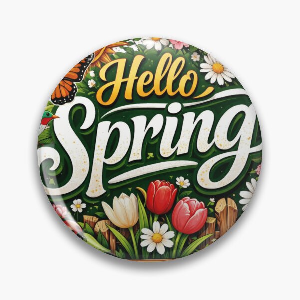 Item preview, Hello Spring Cute Nature designed and sold by ttuniques.