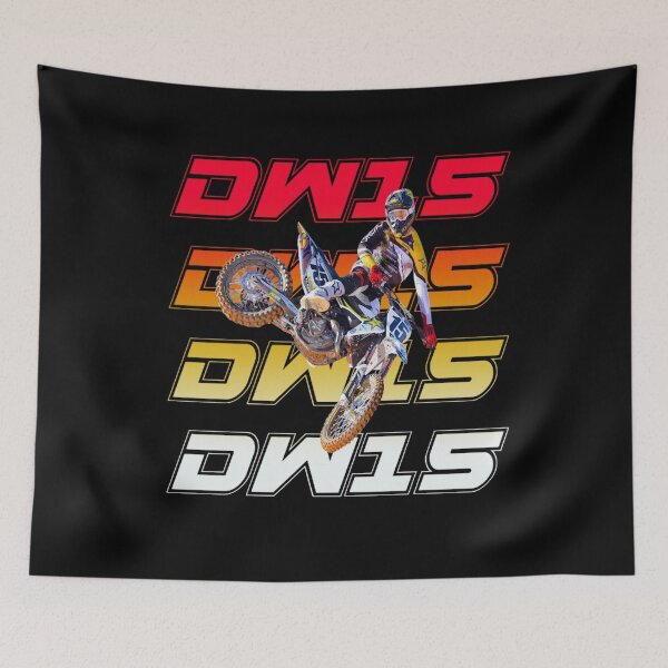 Item preview, DN15 Motocross Whip Gradient Race Tee designed and sold by FroggyBaBoy.