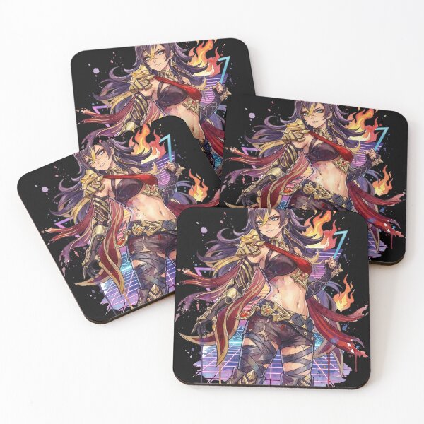 Item preview, Genshin Impact Dehya Vaporwave Aesthetic Design designed and sold by Senpaiwaves.