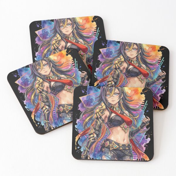 Item preview, Genshin Impact Dehya Vaporwave Aesthetic Design designed and sold by Senpaiwaves.