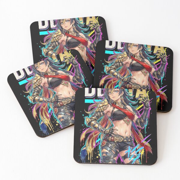 Item preview, Genshin Impact Dehya Vaporwave Aesthetic Design designed and sold by Senpaiwaves.