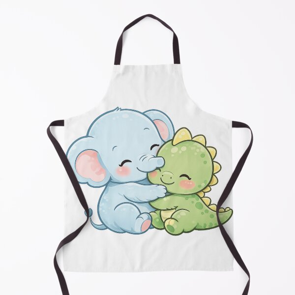 Item preview, Best Friends Forever – Cute Elephant & Dino designed and sold by Peter-Wurst.