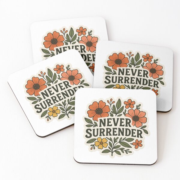 Item preview, Never Surrender Sticker designed and sold by RadicalSol.