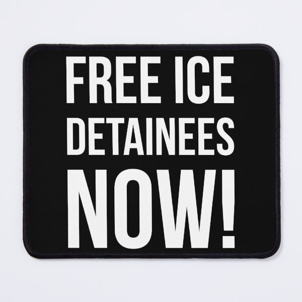 Item preview, Free ICE detainees now! designed and sold by Rachel the Artist .