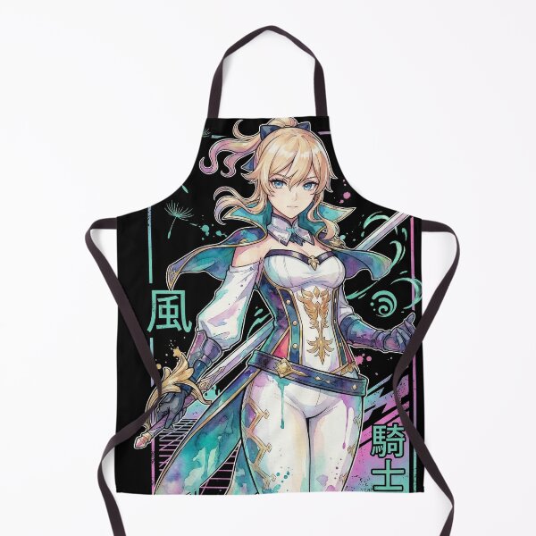 Item preview, Genshin Impact Jean Blonde Ponytail Knights of Favonius Portrait designed and sold by Senpaiwaves.