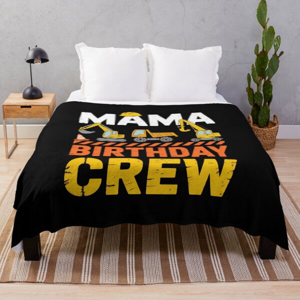 Item preview, Mama Birthday Crew Construction Excavator Family designed and sold by unlehorbuson.