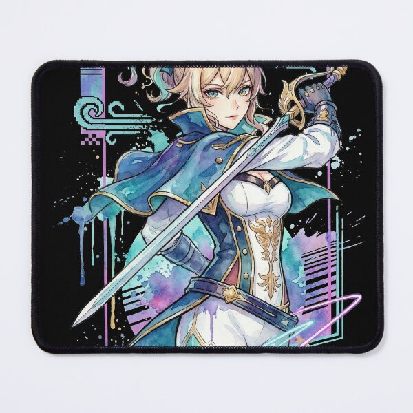 Item preview, Jean Gunnhildr Genshin Impact Anemo Sword Dandelion Breeze Art designed and sold by Senpaiwaves.