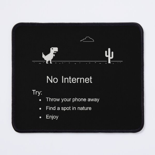 Item preview, Chronically Offline No Internet designed and sold by goombi-creative.