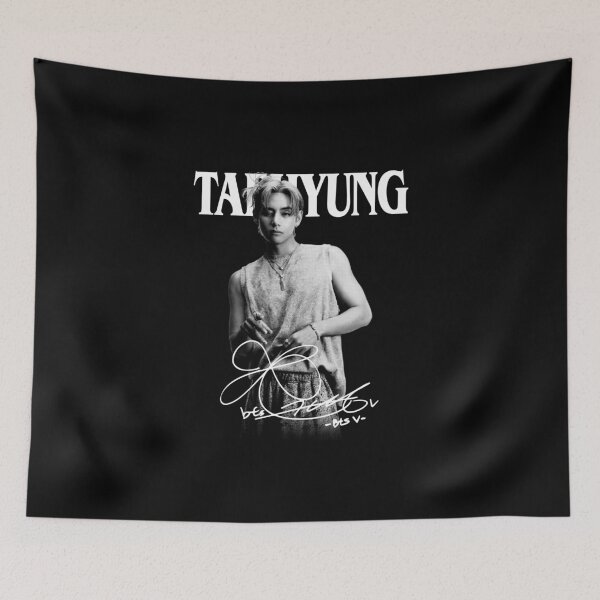 Item preview, V Taehyung BTS Arirang Vintage Signature designed and sold by JaquelinDach.