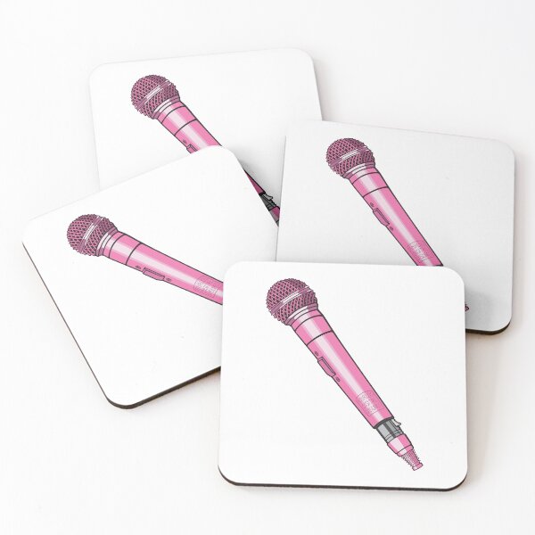 Item preview, Retro Microphone Hip Hop Graphic Tee (Cyclamen Pink Colorway) – Old School MC Rap Culture Streetwear T-Shirt designed and sold by analogdigitalvz.