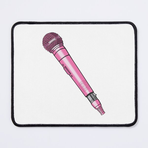 Item preview, Retro Microphone Hip Hop Graphic Tee (Cyclamen Pink Colorway) – Old School MC Rap Culture Streetwear T-Shirt designed and sold by analogdigitalvz.