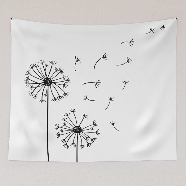 Item preview, Minimal Art of plant flower with flying petals designed and sold by GulDesigns.