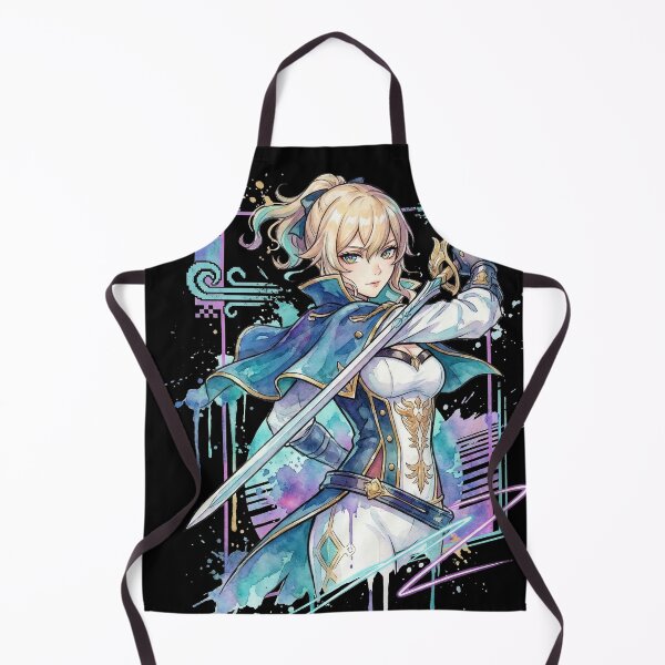 Item preview, Genshin Impact Jean White Blue Outfit Favonian Devotion Icon designed and sold by Senpaiwaves.