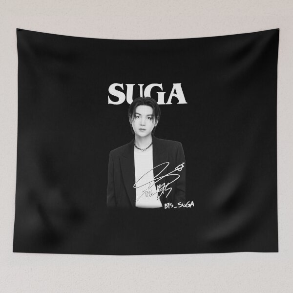 Item preview, Yoongi Suga BTS Arirang Vintage Signature designed and sold by JaquelinDach.
