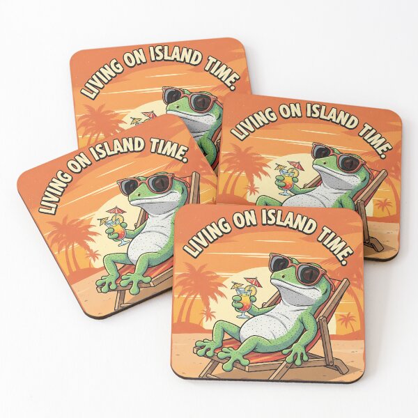 Item preview, Gecko Beach Vacation designed and sold by SillyPawsStudio.