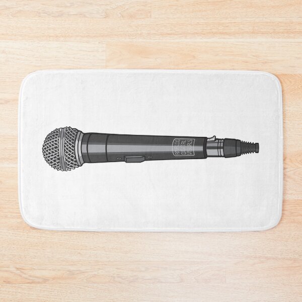 Item preview, Retro Microphone Hip Hop Graphic Tee (Charcoal Colorway) – Old School MC Rap Culture Streetwear T-Shirt designed and sold by analogdigitalvz.