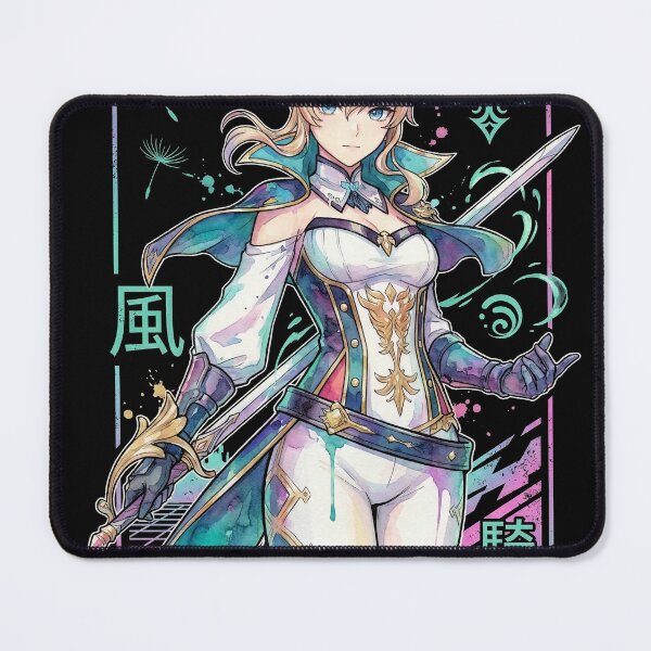 Item preview, Jean Genshin Impact Dandelion Field Healing Wind Design designed and sold by Senpaiwaves.