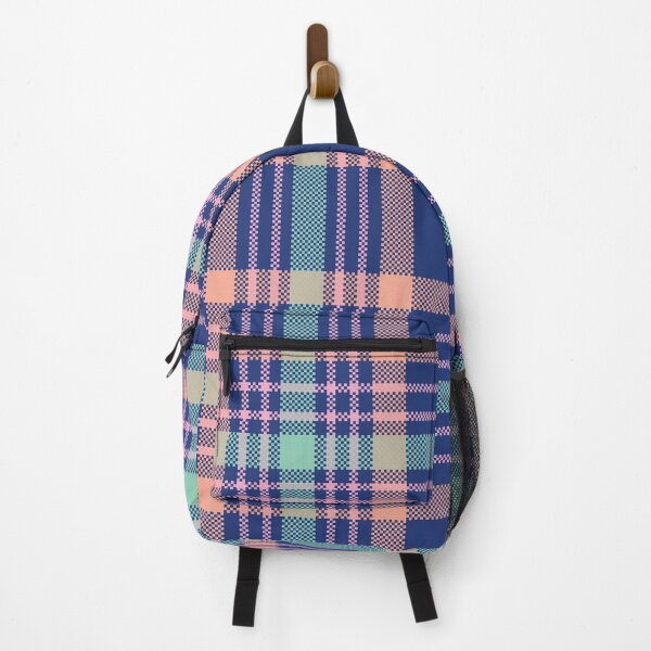 Item preview, Blue Pastel Plaid Seamless Fabric Pattern designed and sold by PowerAntShop.