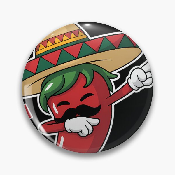 Artikelvorschau, Dabbing Pepper Mexican Mexico Funny entworfen und verkauft von unlehorbuson.