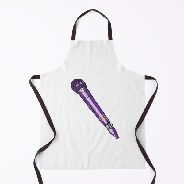 Item preview, Retro Microphone Hip Hop Graphic Tee (Purple Haze Colorway) – Old School MC Rap Culture Streetwear T-Shirt designed and sold by analogdigitalvz.