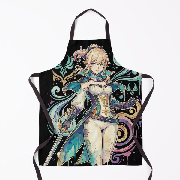 Item preview, Genshin Impact Jean Gunnhildr Blonde Hair Grey Eyes Portrait designed and sold by Senpaiwaves.