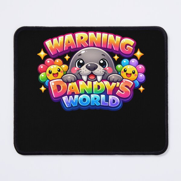 Item preview, Warning Dandy's World Cute Design designed and sold by HUTEND.