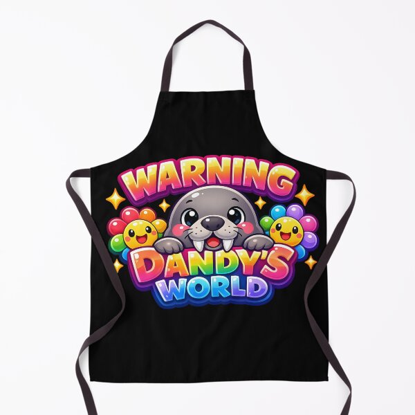 Item preview, Warning Dandy's World Cute Design designed and sold by HUTEND.