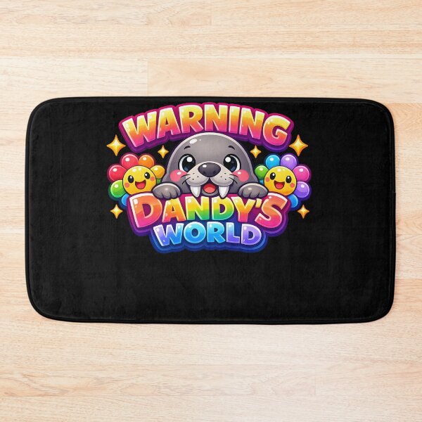 Item preview, Warning Dandy's World Cute Design designed and sold by HUTEND.