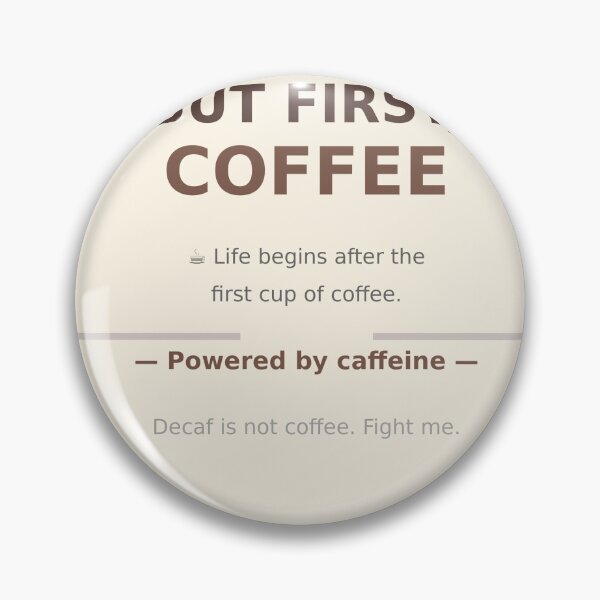 Item preview, Coffee Lover Sticker designed and sold by LukeWCreates201.