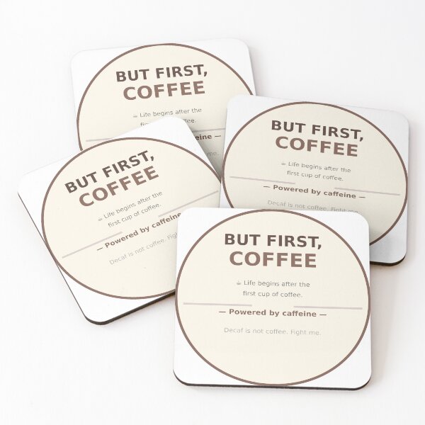 Item preview, Coffee Lover Sticker designed and sold by LukeWCreates201.