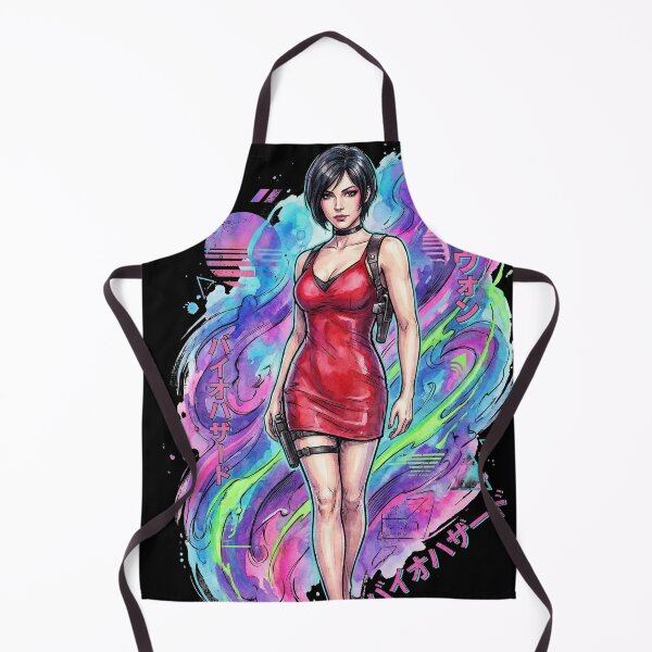 Item preview, Resident Evil Ada Wong Red Vaporwave Grapple Escape Icon designed and sold by Senpaiwaves.