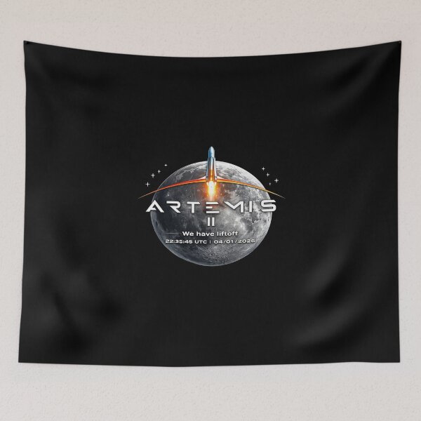 Item preview, Artemis II Rocket Launch -Artemis 2 Journey Around the Moon designed and sold by JaquelinDach.