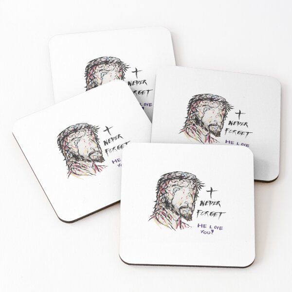 Item preview, Jesus Loves you never forget custom marker drawing designed and sold by T40K40.