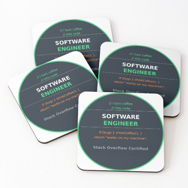 Item preview, Software Engineer Sticker designed and sold by LukeWCreates201.