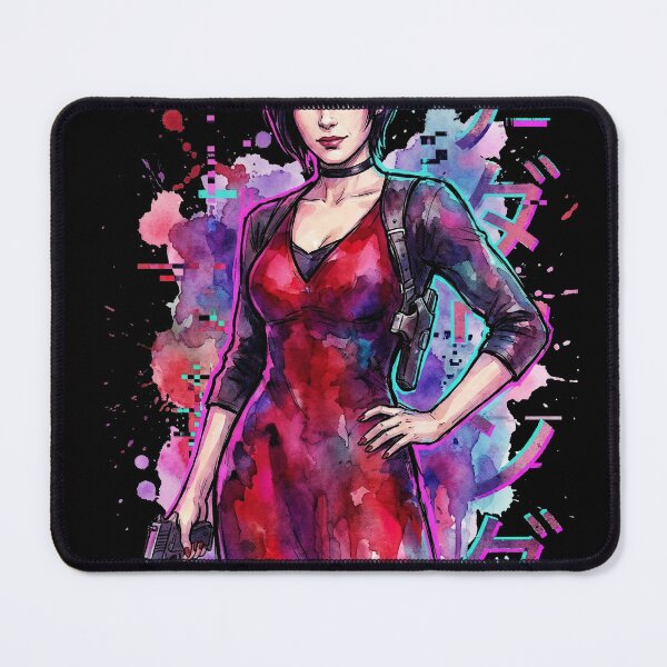 Item preview, Resident Evil Ada Wong Vaporwave Retro Synthwave Design designed and sold by Senpaiwaves.