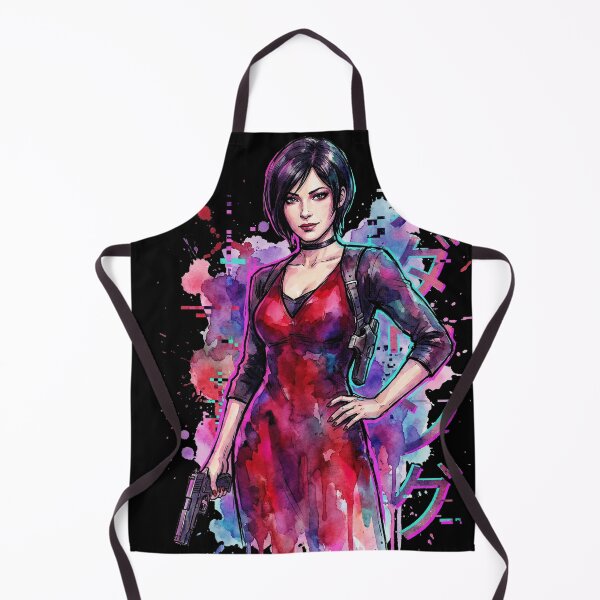 Item preview, Resident Evil Ada Wong Vaporwave Retro Synthwave Design designed and sold by Senpaiwaves.