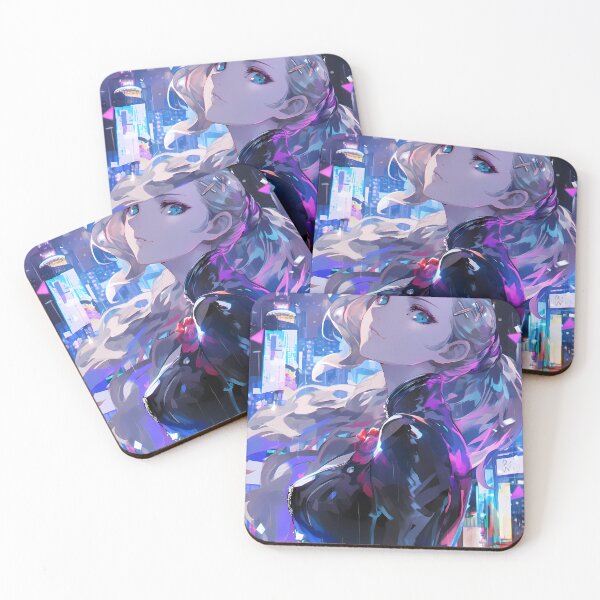 Item preview, Justine Caroline Persona 5 Neon City Night Rain designed and sold by earlobejerk.