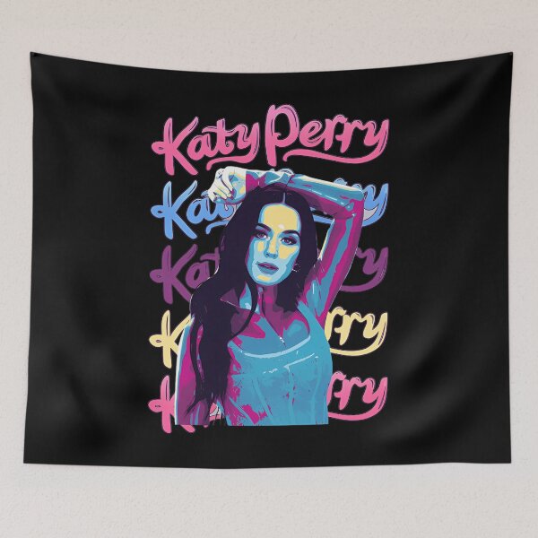 Item preview, Katy Perry Vibrant Pop Art Portrait  designed and sold by Foodoze Clothing.