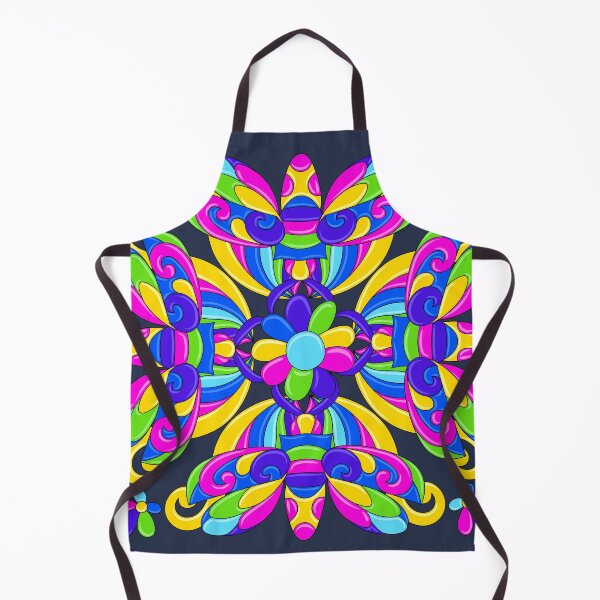Item preview, Colorful Abstract Floral Wall Print designed and sold by GulDesigns.