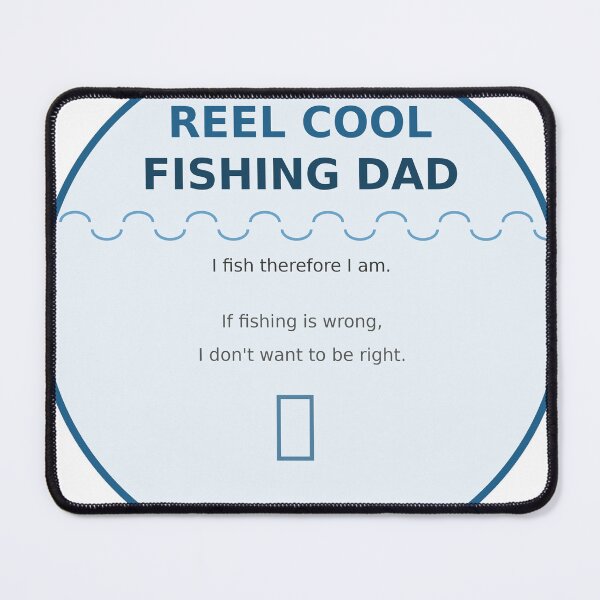 Item preview, Fishing Dad Sticker designed and sold by LukeWCreates201.