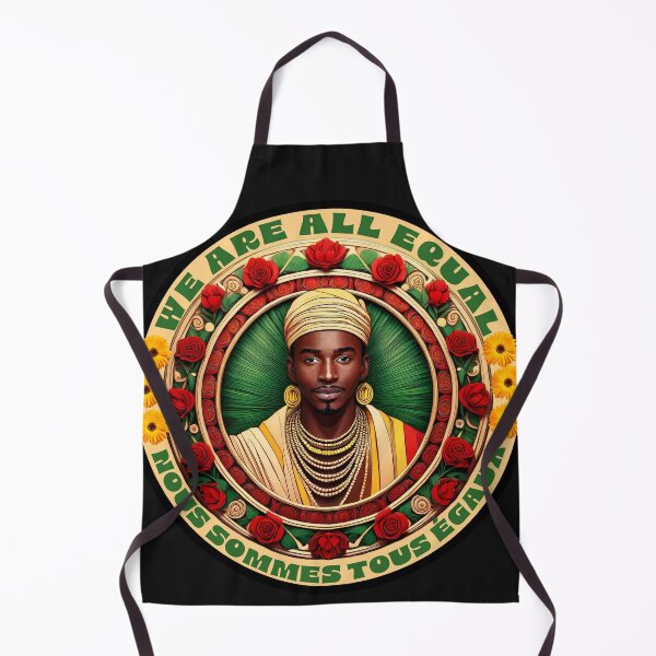 Item preview, We Are All Equal - Nous Sommes Tous Egaux African Potrait Art designed and sold by thelivingrp.
