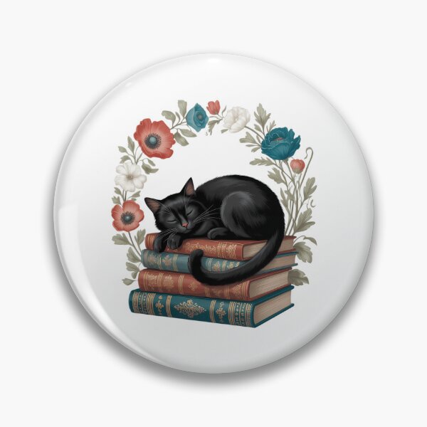 Item preview, Cat and Books Cat Mom Book Lover Readers and Literary Cute Bookish Cat designed and sold by TrinaEspinoza.