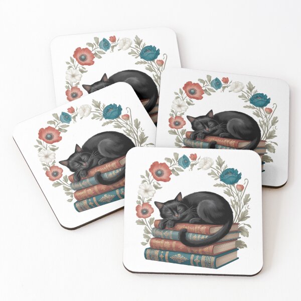 Item preview, Cat and Books Cat Mom Book Lover Readers and Literary Cute Bookish Cat designed and sold by TrinaEspinoza.
