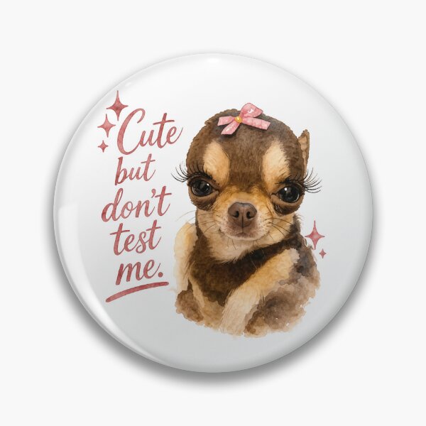 Item preview, Cute but don´t test me designed and sold by Elirambr.