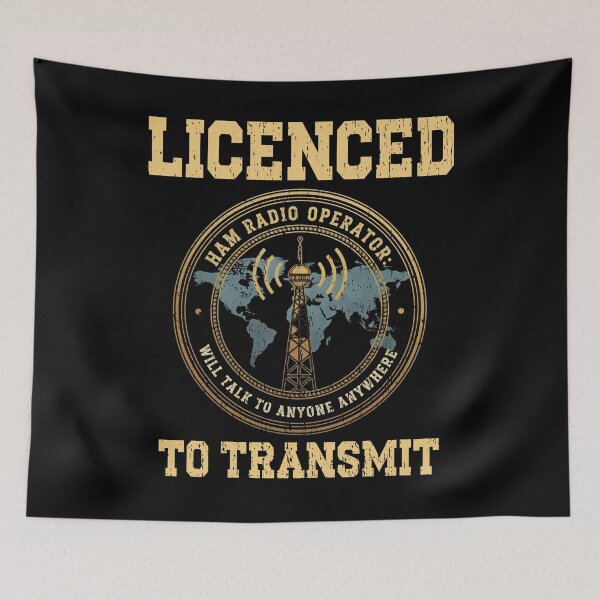 Item preview, Licensed To Transmit Ham Radio Operator Amateur Radio enthusiast communication designed and sold by Jt41.
