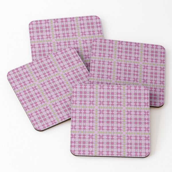 Item preview, Vibrant Pink Lattice Floral Geometric Seamless Pattern designed and sold by gelddanioos.