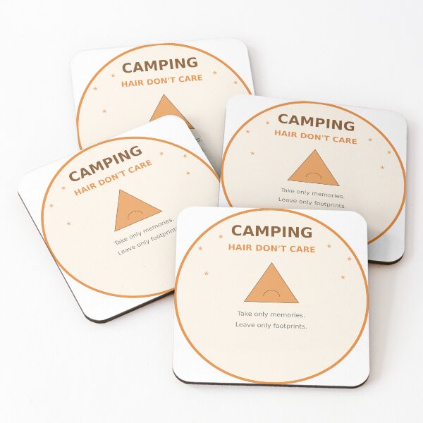 Item preview, Camping Sticker designed and sold by LukeWCreates201.