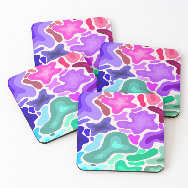 Item preview, Abstract Neon Topography designed and sold by bellasshopxo.