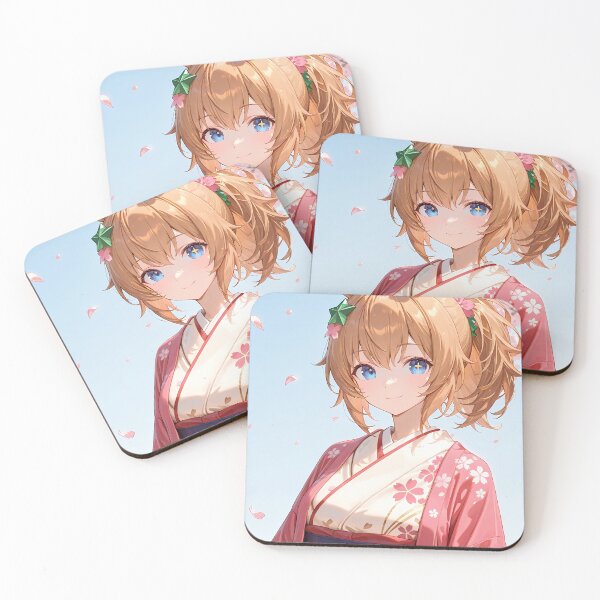 Item preview, Taiki Shuttle Uma Musume Pretty Derby Pink Kimono Blue Sky Sakura designed and sold by Spraykart.