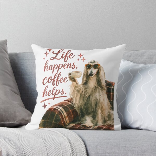 Artikelvorschau, Das Leben passiert, Kaffee hilft entworfen und verkauft von Elirambr.